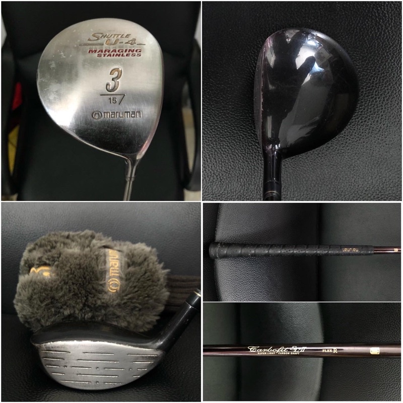 Stick Golf Fairway Wood 3 Maruman Shuttle Maraging U-4