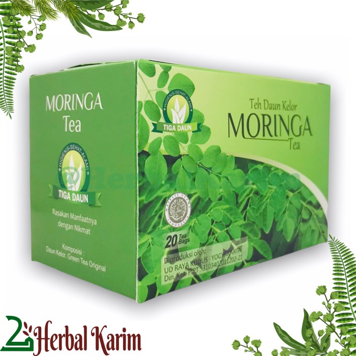 

TEH DAUN KELOR MORINGA TEA 20 TEA BAG - TEH HERBAL KAYA MANFAAT