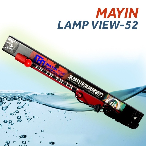 Lampu Mayin View 52cm LED Aquarium Ikan Arowana Arwana Discus Koki Koi