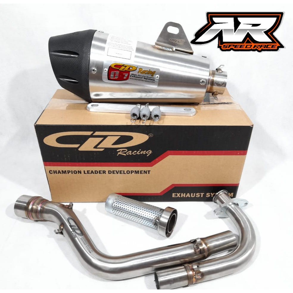 Knalpot CLD Racing C7 Pipa Kecil Mio/Nouvo Mio J Mio M3 Soul GT