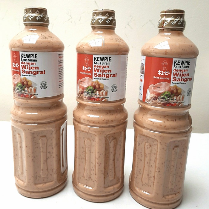 

Siap Kirim Kewpie Roasted Sesame Wijen Sangrai Saos Salad Dressing 1Lt