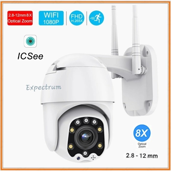 Jual Harga!! IP Camera Outdoor 1080P PTZ Speed Dome Wireless Pan Tilt ...