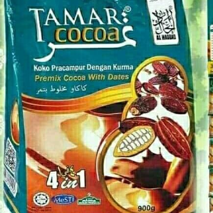 

Bubuk Coklat Kurma Edisi Curah 900GRAM (Minuman Tamar Cocoa)