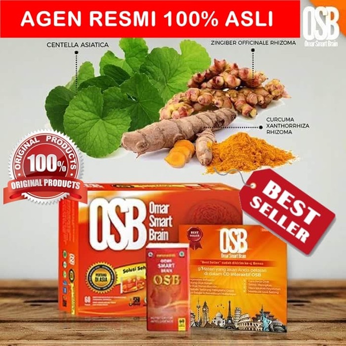 OSB / Vitamin Anak / Vitamin Untuk Otak (Meningkatkan Kecerdasan Otak)