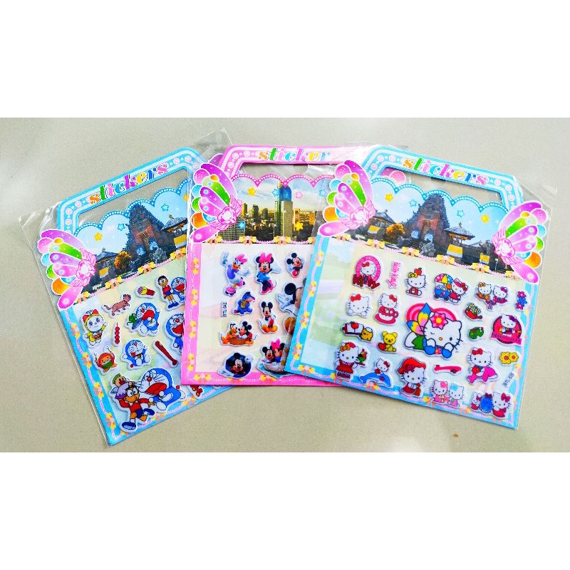 

sticker tas anak murah / sticker karakter murah