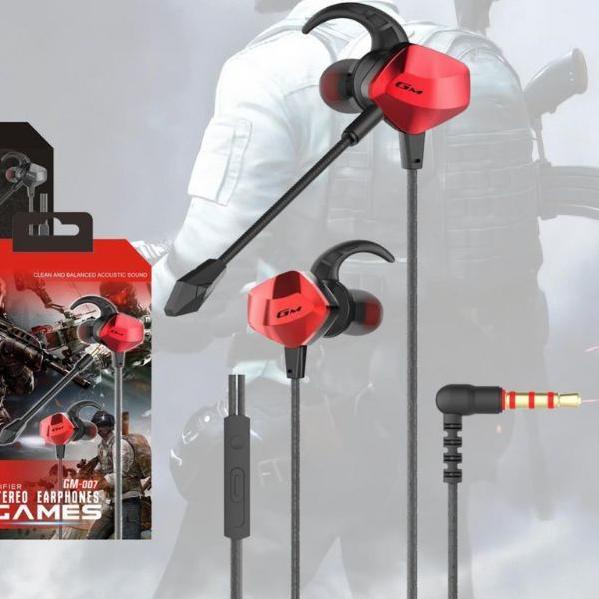 ♂ HF Headset Gaming GM 007 Hetset Gaming Headset Gamer Headset Game Earphone Gaming ➫