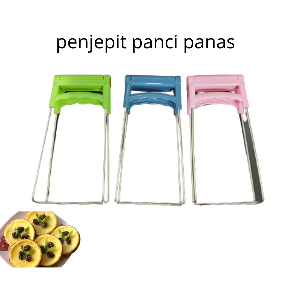Alat Penjepit Anti Panas Pengangkat Panci Mangkok Piring Panas/super tebal/ 100gram