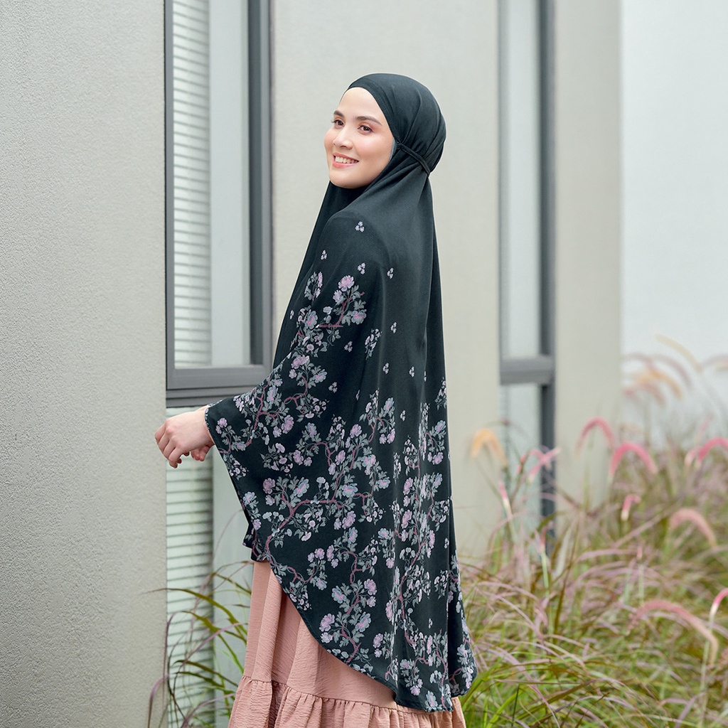 DOA - BAITI CALANTHA KHIMAR BLACK - SYARI