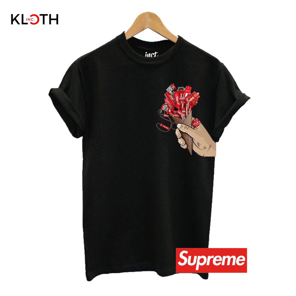 Kaos Sneakers Supreme Hypebeast