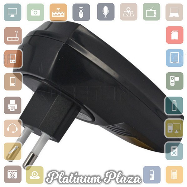 Taffware Forecum Alarm Pintu Wireless Waterproof dengan EU Plug - FK-D009 - Black`6DQIRE-