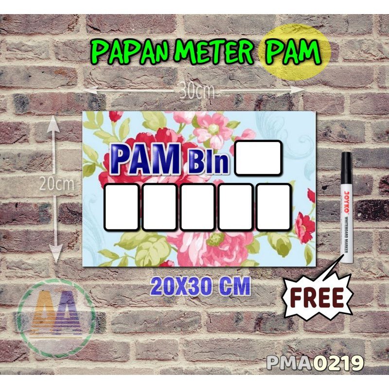 

Papan Meter Listrik PLN PAM motif Unik - Shabby 19 - Toko2A