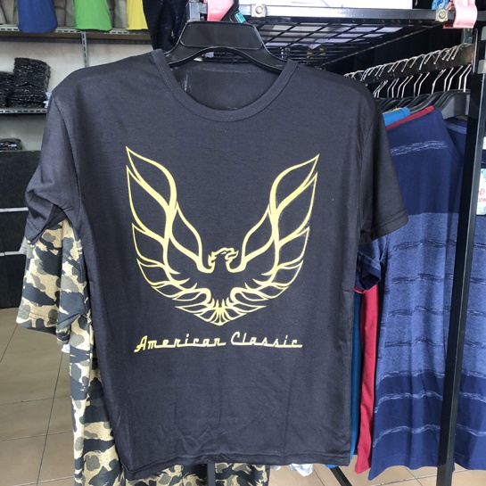 Kaos Pontiac Firebird Trans Am American Classic Eagle Logo Tshirt