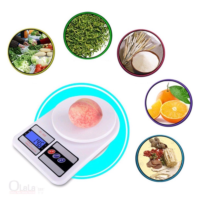 Timbangan Dapur Digital SF-400 (10KG) /Timbangan Digital Elektrik Scale Dapur SF400 Pengukur Berat Makanan