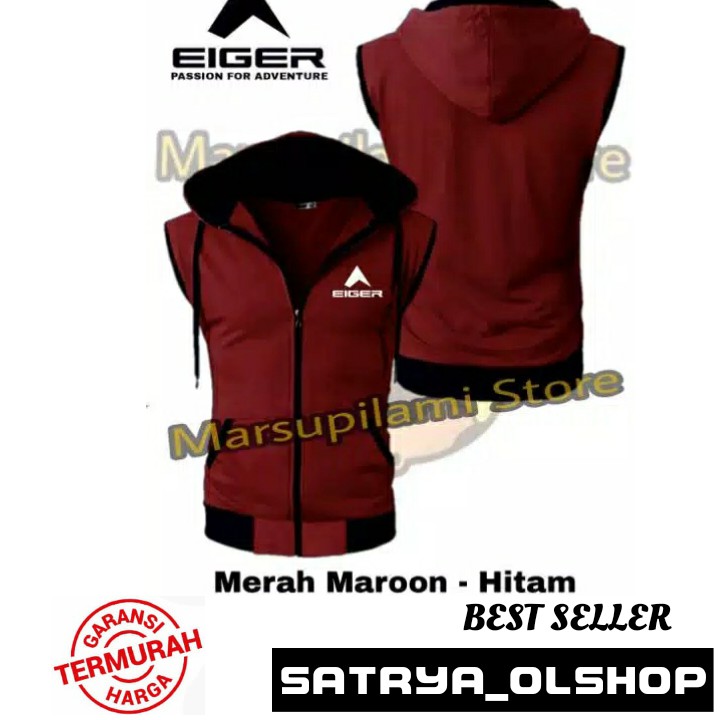 Jaket Rompi Zipper Rei Outdoor