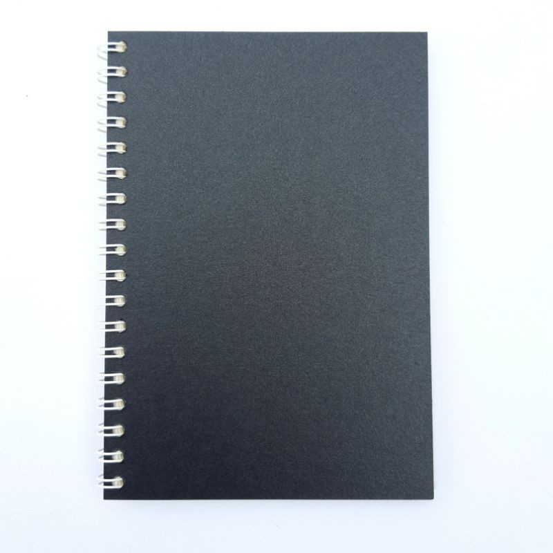 BUKU SKETSA A6 BOOKPAPER BUKU SKETSA KECIL / SKETCHBOOK / DIARY / SKETCH BOOKH / MEMO / JURNAL MINI-JASMIN BLACK (book)