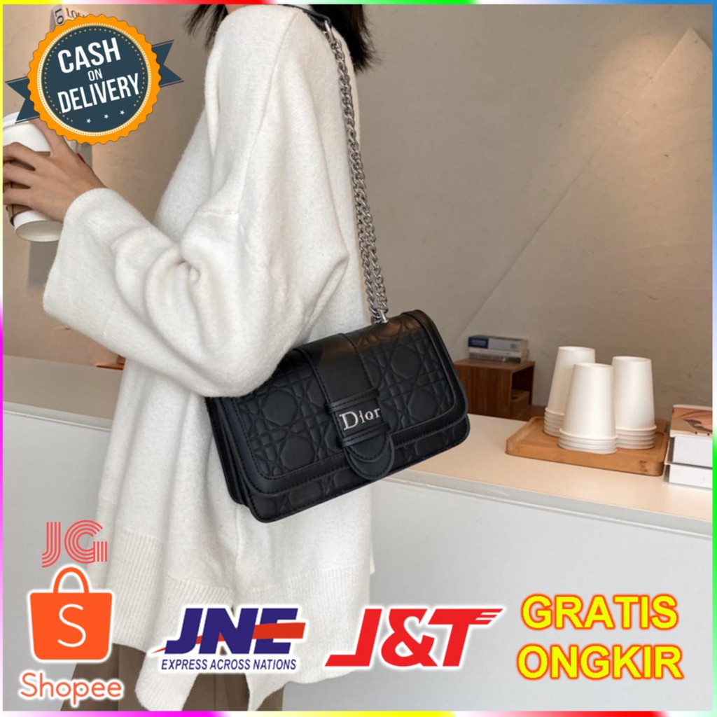 TAS SELEMPANG WANITA D CHIAN JG0271/TAS WANITA IMPORT/TAS SELEMPANG IMPORT/TAS WANITA DIOR