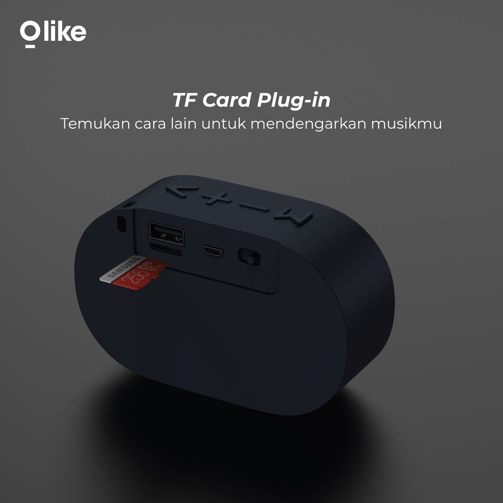 Olike OBS-400 Speaker Bluetooth Wireless HD Audio TF Card Support