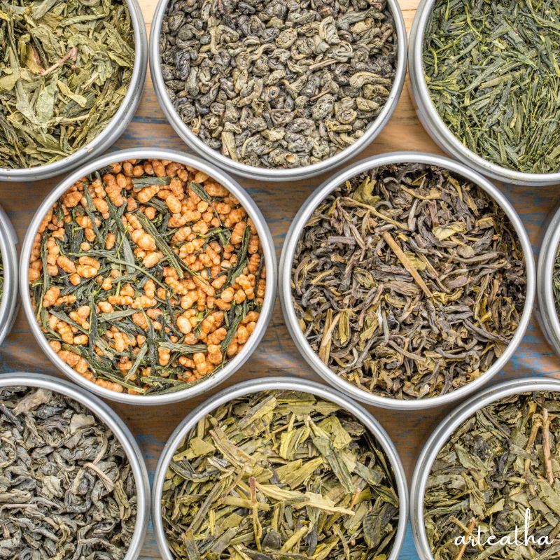 

Kemasan trial tea series - white tea-green tea-oolong-genmaicha-black tea