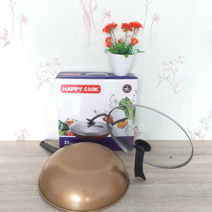 Wok Pan Happy Cook 32 Cm