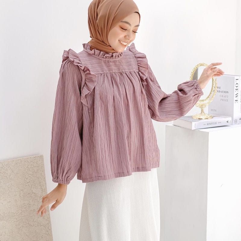 TABITHA BLOUSE LADY CRINCKLE ORIGINAL PREMIUM