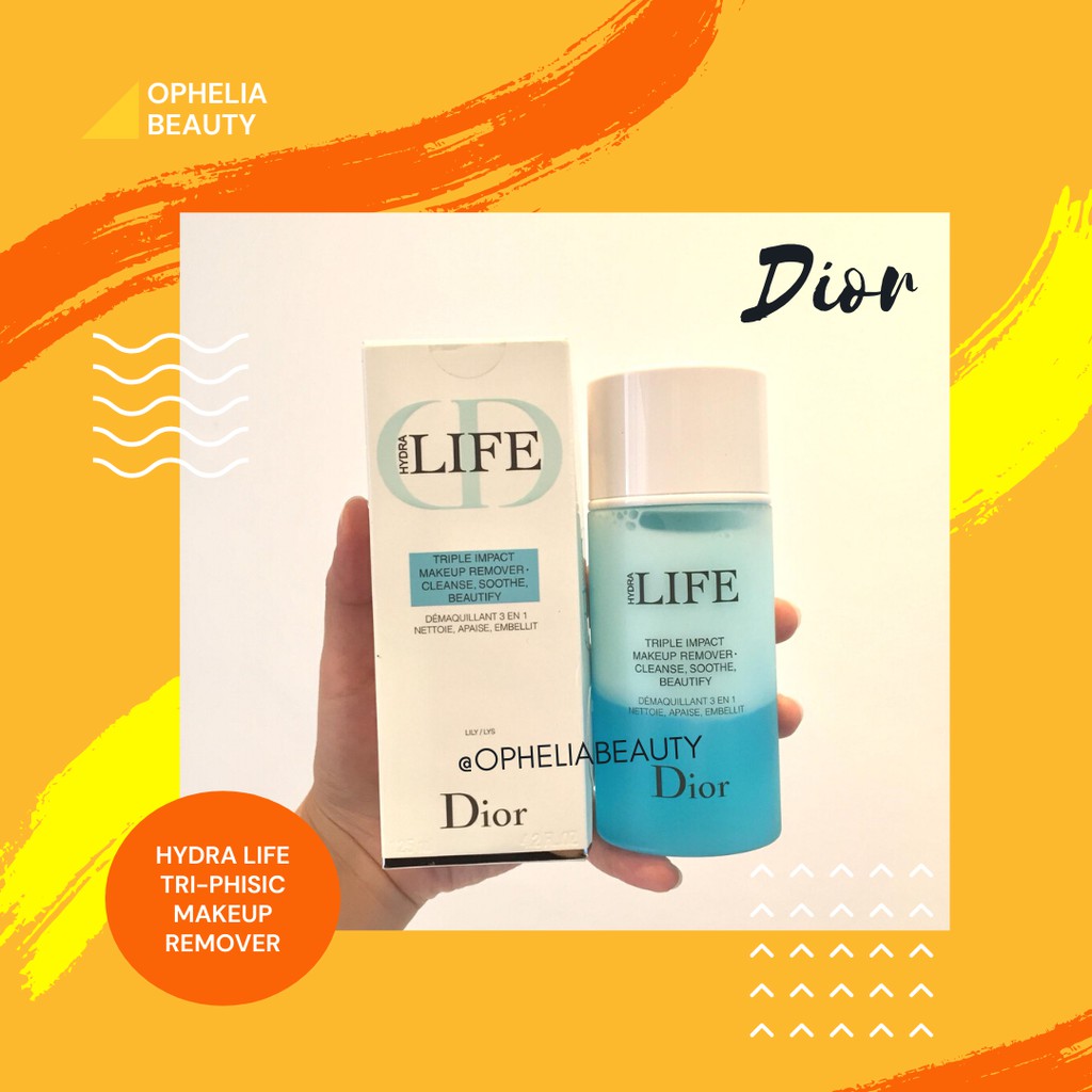 dior hydra life triple impact makeup remover