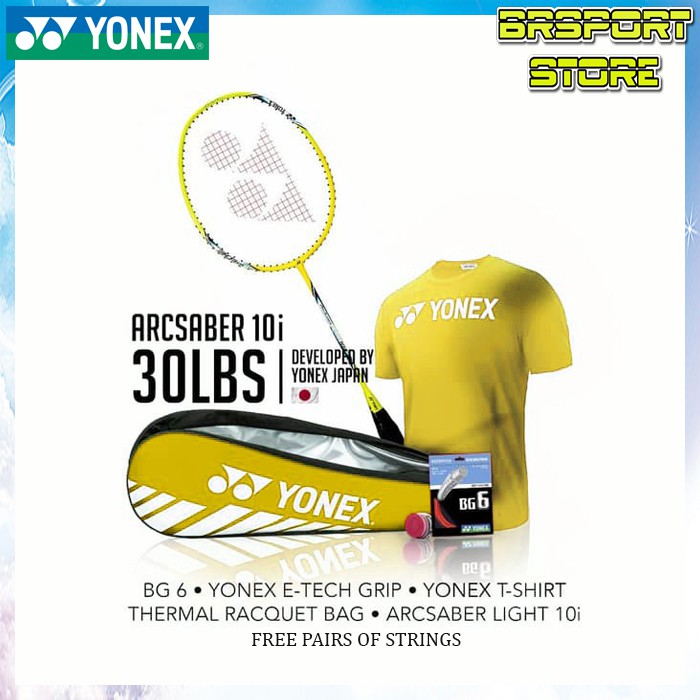 BIG PROMO YONEX RAKET ARCSABER LIGHT 10I ORIGINAL
