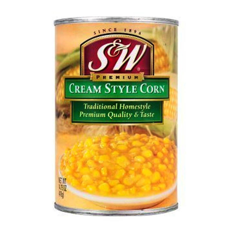

S&W CREAM CORN CAN 425gr krim jagung kaleng