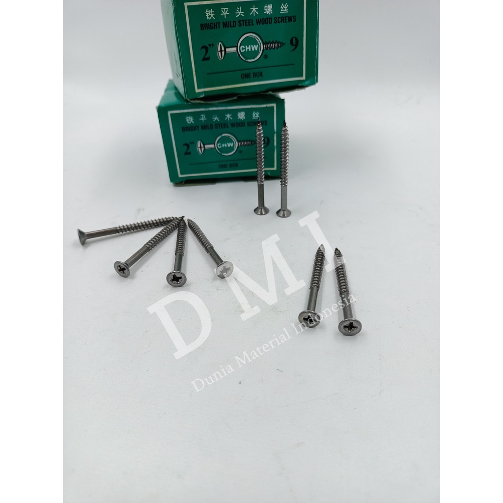 Skrup Kayu CHW 2x9 Plus (+) | Wood Screw CHW