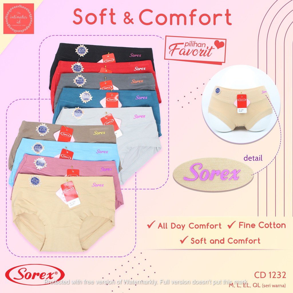 CD Sorex Super Soft Series Model Midi 1232 - CD Sorex Halus Lembut Nyaman