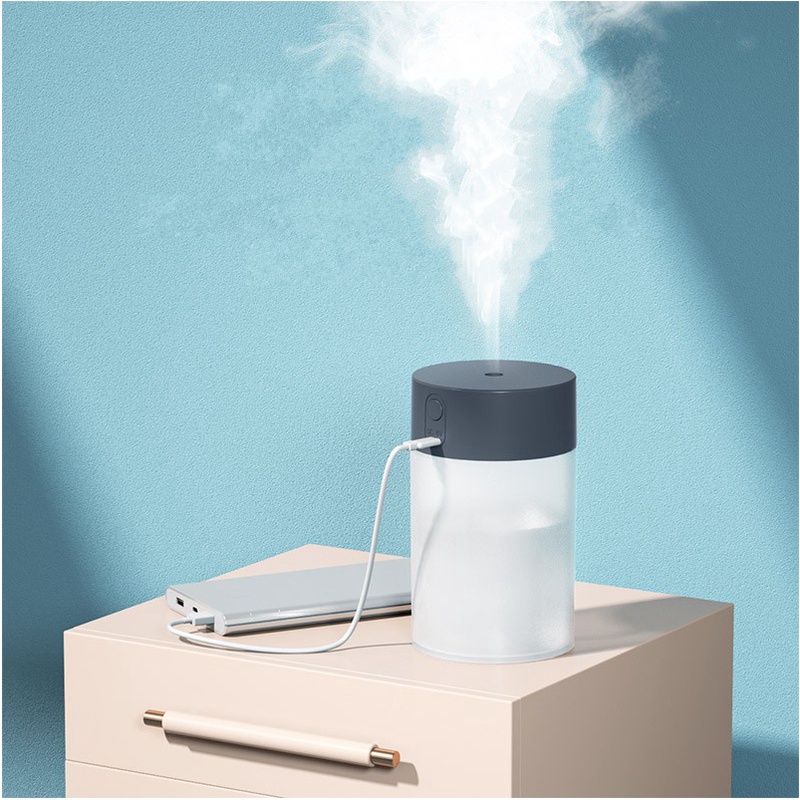 [Home USB Colorful Air Humidifier M-shaped] [360ml Adjustable Portable Humidifier With Color Night Light] [Mini Ultrasonic Car Atomizer]