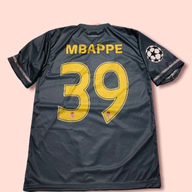 jersey ucl 3rd AS Monaco 2015 Mbappe