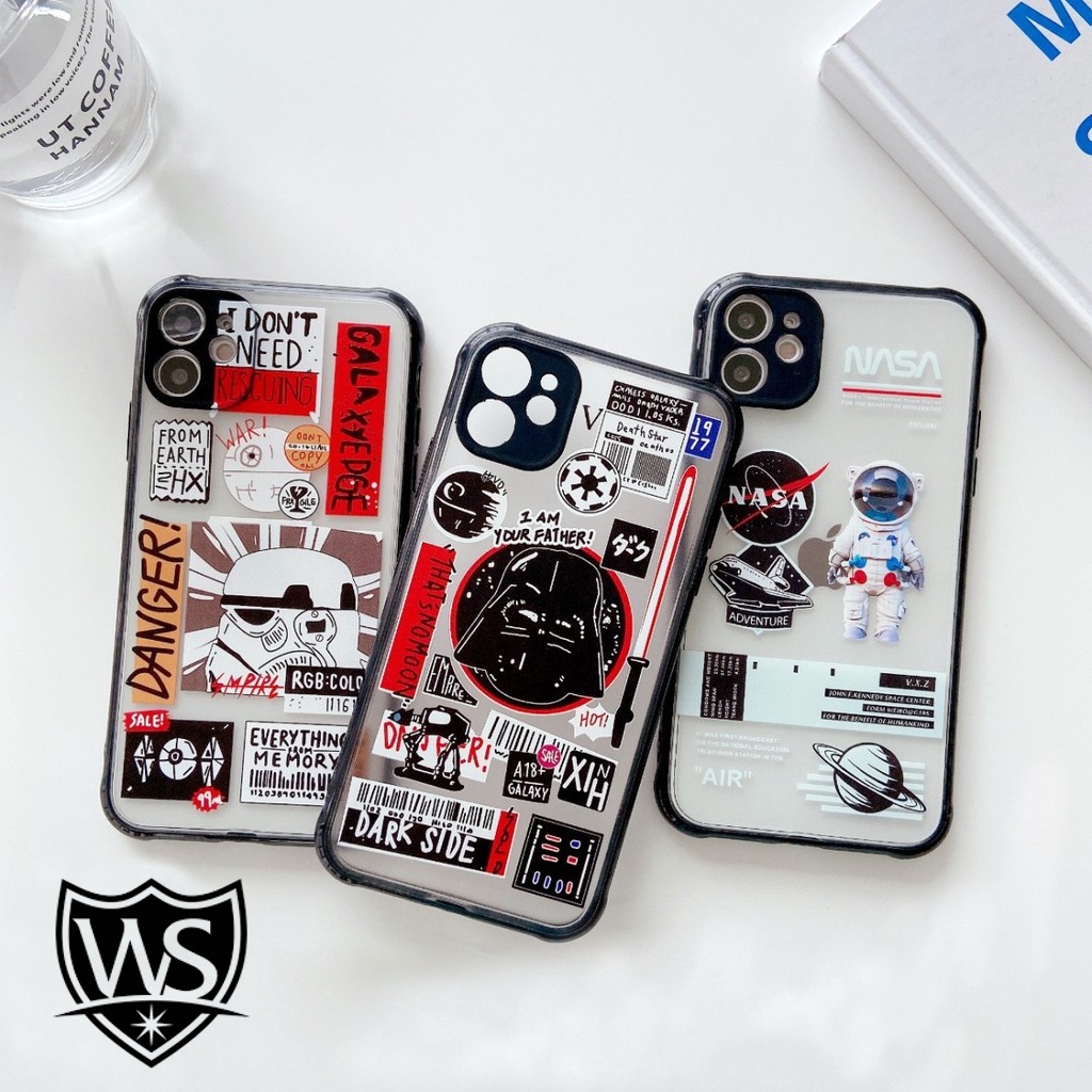 CASE SOFTCASE NASA TYPE HP Xiaomi Redmi 8a Pro 8 9a 9c 9 Note 7 8 9 10 Pro 10x 9s
