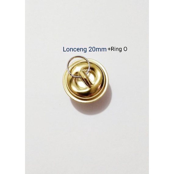 Lonceng kalung kucing free ring/ warna warni 14mm dan 20mm