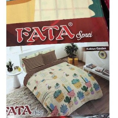 Sprei kasur / Alas Kasur uk 180 x 200 Kaktus Graden