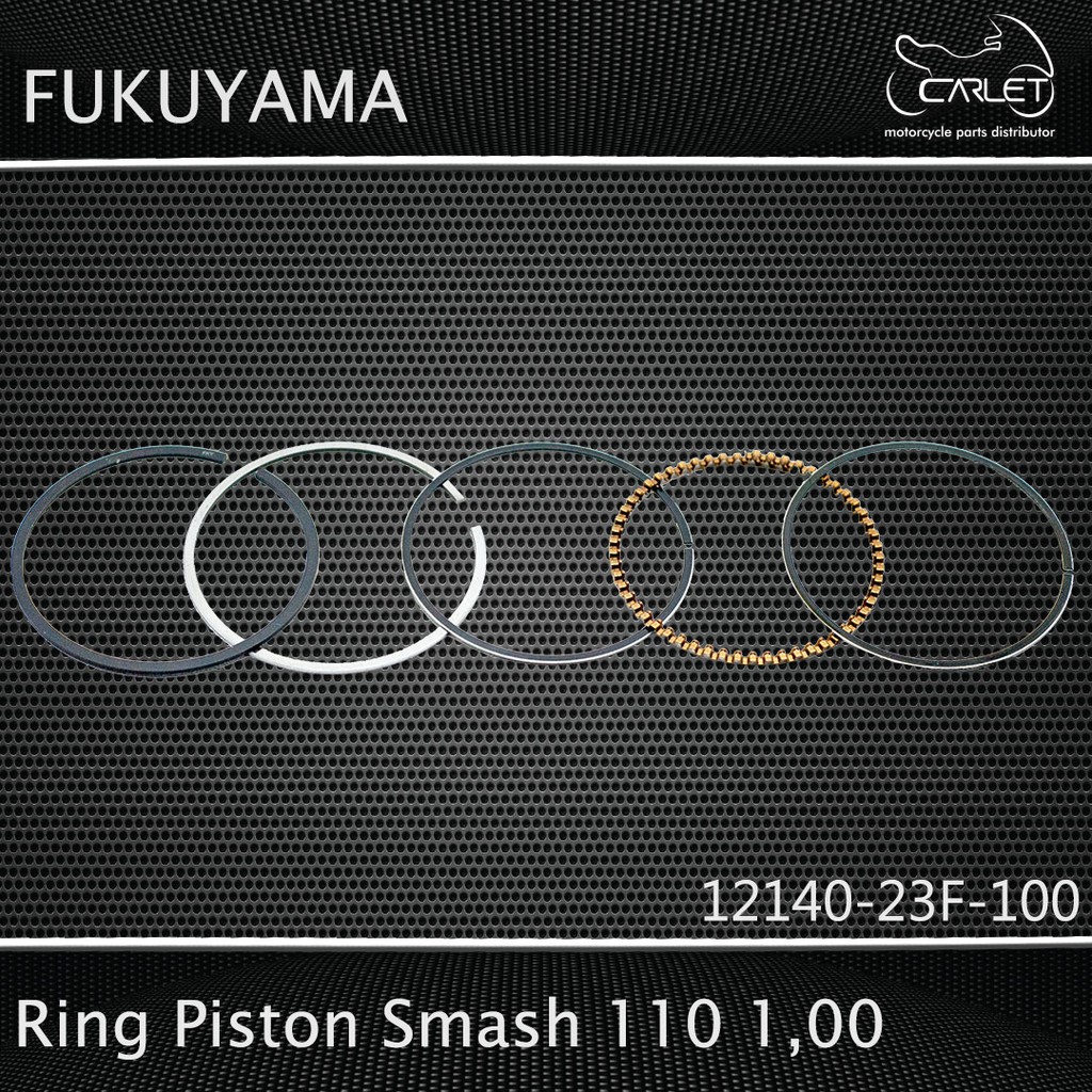 Fukuyama Ring Seher / Ring Piston Smash 110 / Shogun 125 FL-1.00