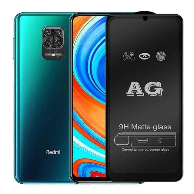 REDMI NOTE 12 PRO 11 PRO 5G 10 10S 10 5G 10 PRO 9 9 PRO TEMPERED GLASS MATTE FROSTED FULL COVER