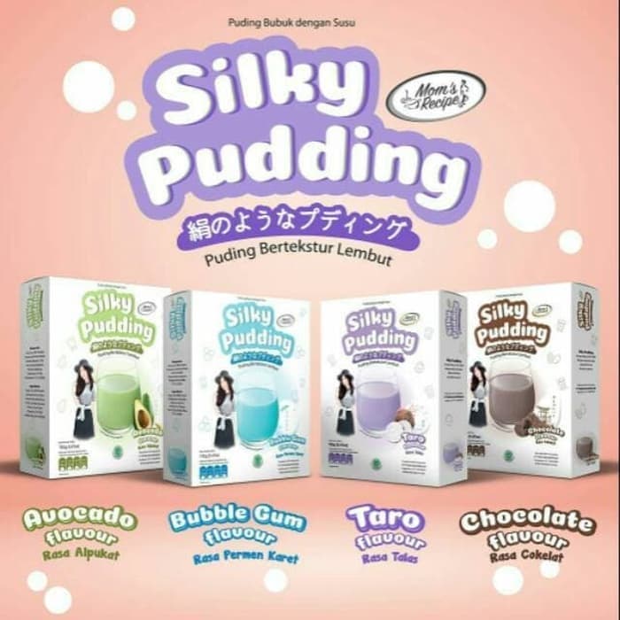 Silky Pudding - Soft Pudding - Pudot - Puyo 155gr by Nutrijell Forisa - TARO