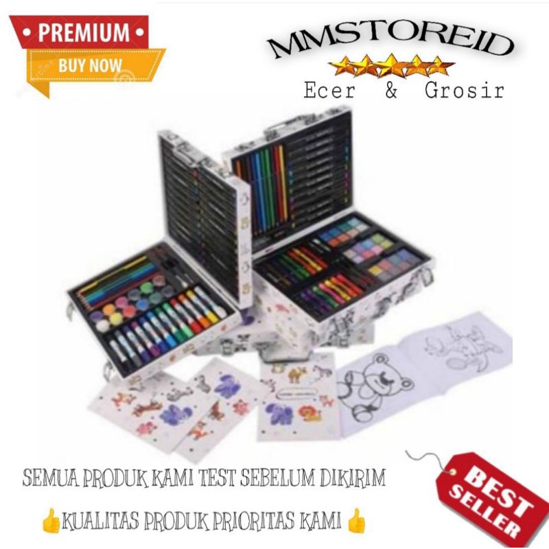 

MM - Pensil Warna Set Crayon Anak Art Set Alat Lukis Menggambar Seni Kerajinan Anak