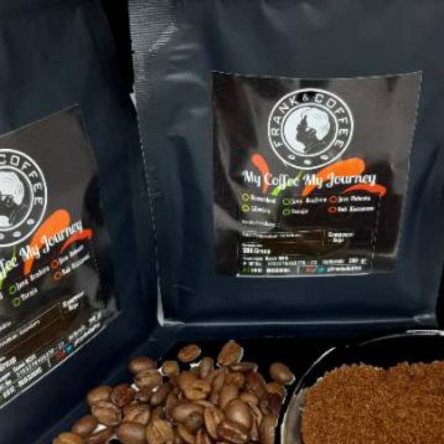 

Houseblend Frank & Coffee Kopi atau biji roasted kemasan 1 kg