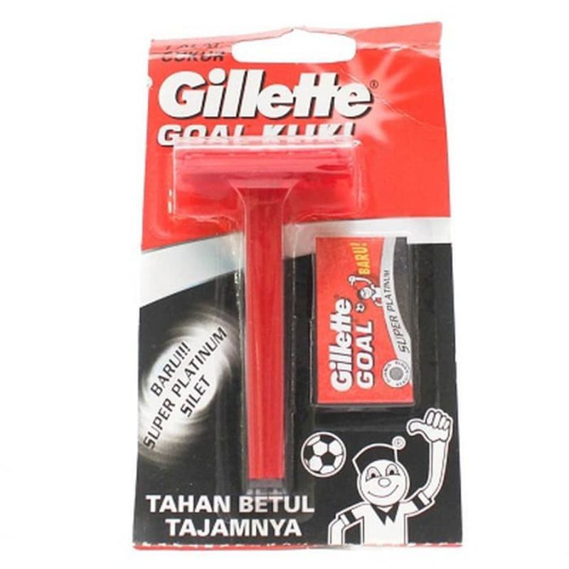 GILLETTE GOAL KLIK PISAU CUKUR/ALAT CUKUR KUMIS & JENGGOT