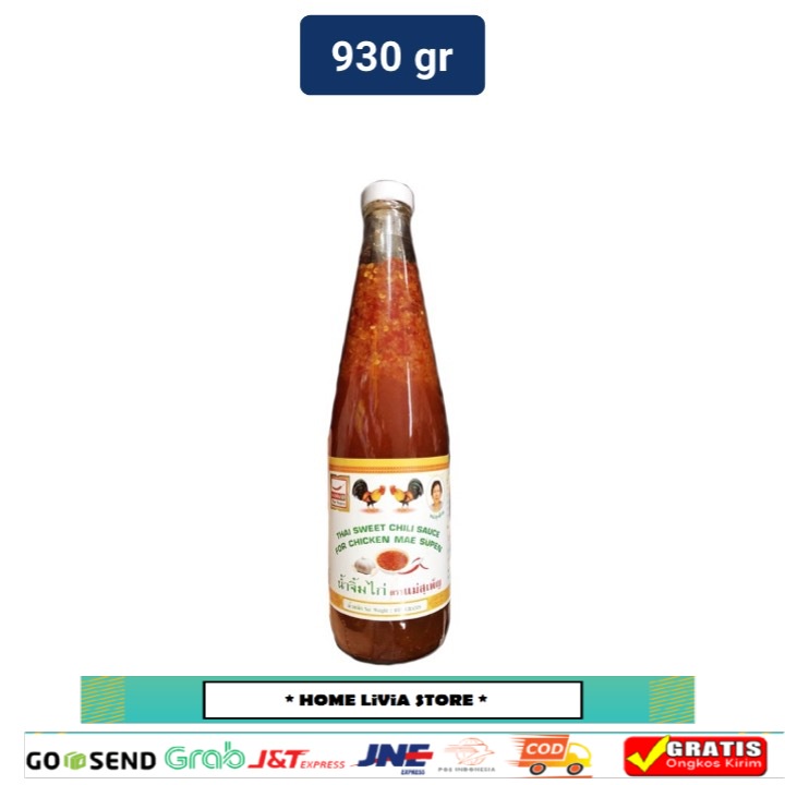 

Mae Supen Thai Sweet Chili Sauce 930gr
