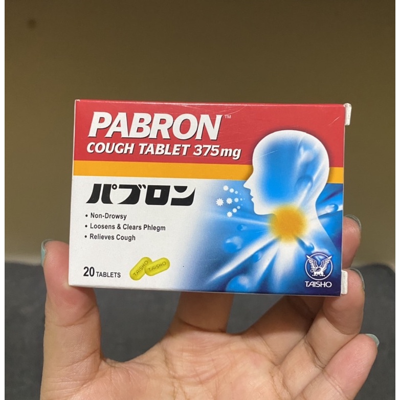 pabron cough 375 mg 20s