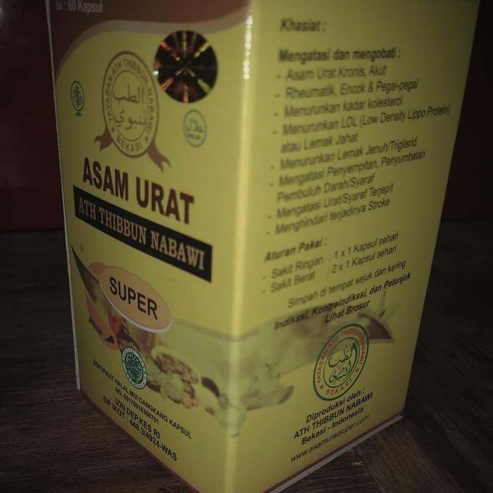 

Asam Urat Super Ath Thibbun Nabawi "Ampuh & Mujarab