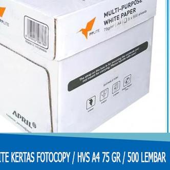 

➱ Kertas Fotocopy / Kertas HVS A4 PP LITE 75 Gr / 500 Lembar ➭