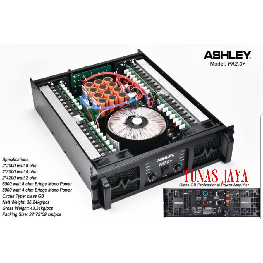 POWER AMPLIFIER ASHLEY PA2.0 CLASS GB ORIGINAL