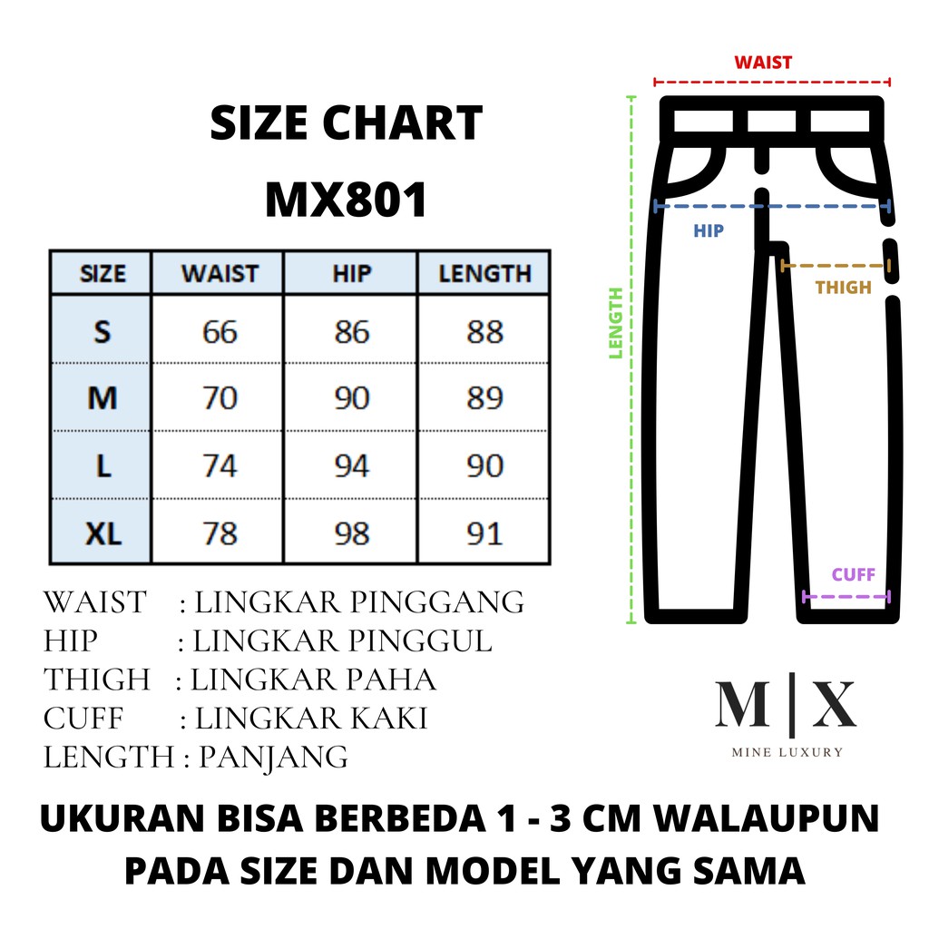 RIPPED JEANS IMPORT HIGHWAIST CELANA PANTS DENIM HW WANITA CEWEK BAGGY UNFINISH MX801