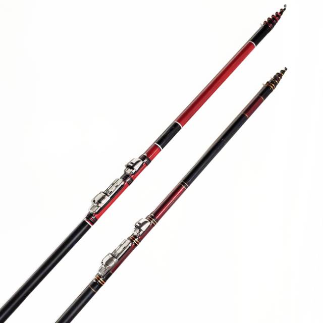 Joran Pancing Walesan Tegek Fiber Custom Jadi MASTER POLE 270 cm Tegeg Tangkai Mancing