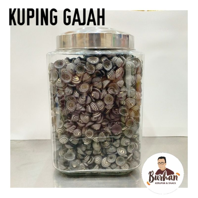 

Kuping Gajah Mini Renyah | Burhan Kerupuk & Snack Jember