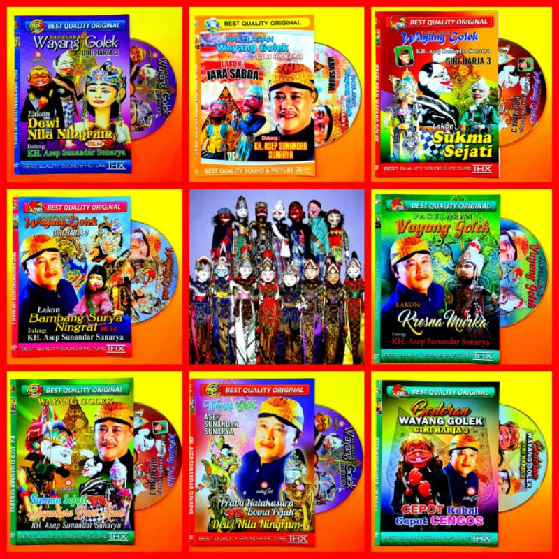 Kaset Mp5 Video Wayang Golek Terbaru -Kaset Wayang