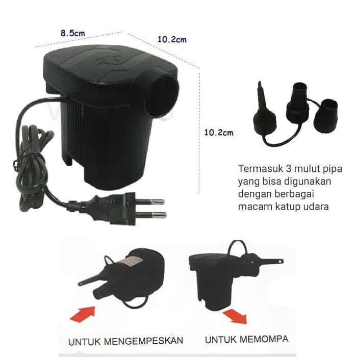 Pompa Udara Elektrik Listrik Kisubo KSB110 Electric Air Pump